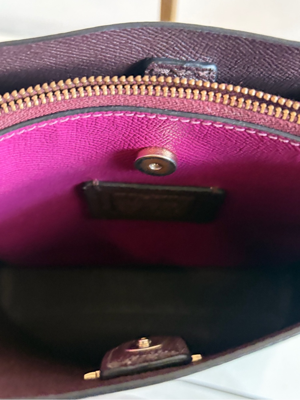 COACH Mollie Bucket Bag 22. Amazon Green Pebbled Leather, Read ⬇️ ! - Picture 10 of 16